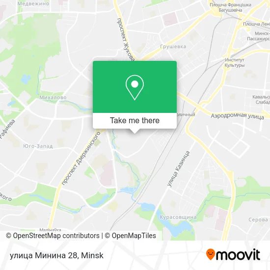 улица Минина 28 map