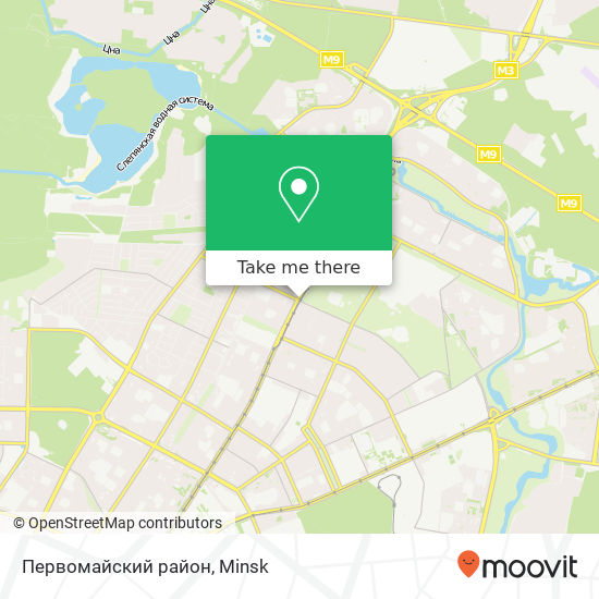 Первомайский район map