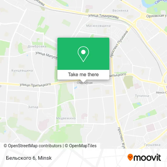 Бельского 6 map