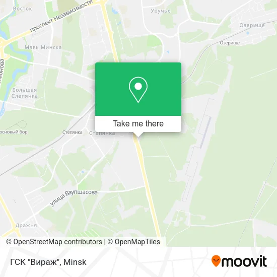 ГСК "Вираж" map