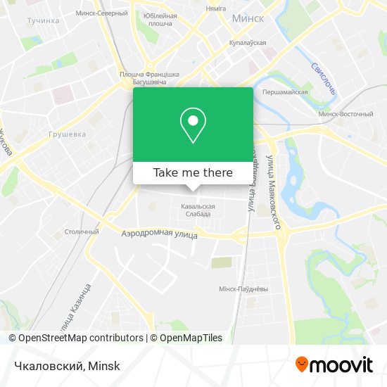 Чкаловский map