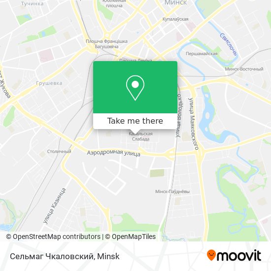 Сельмаг Чкаловский map