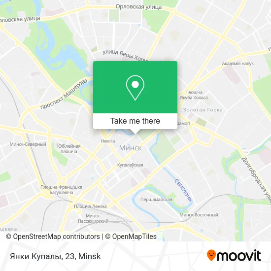 Янки Купалы, 23 map