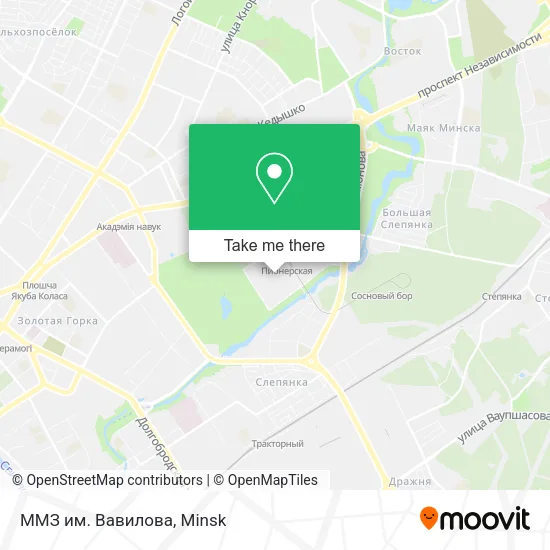 ММЗ им. Вавилова map