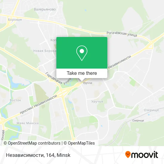 Независимости, 164 map