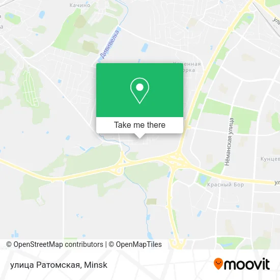 улица Ратомская map