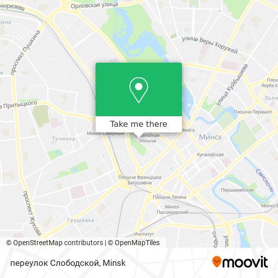 переулок Слободской map