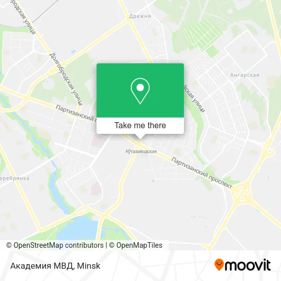 Академия МВД map