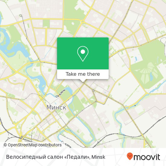 Велосипедный салон «Педали» map