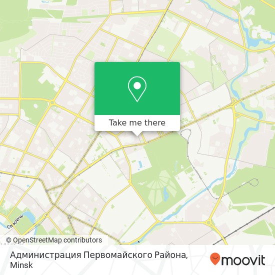 Администрация Первомайского Района map