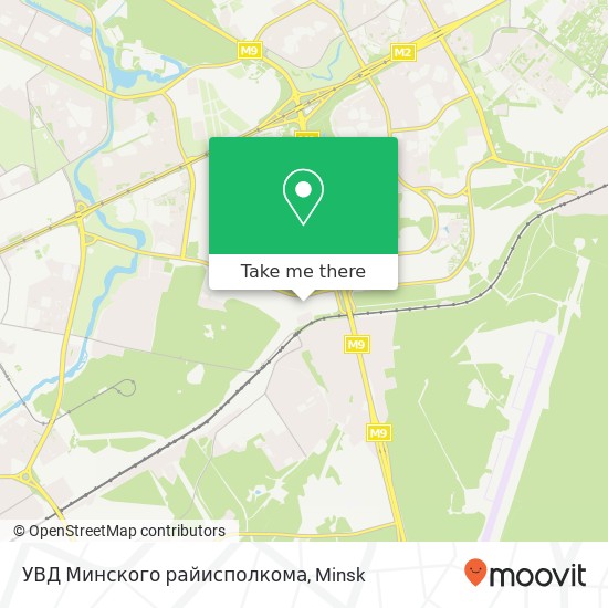 УВД Минского райисполкома map