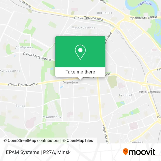 EPAM Systems | P27A map