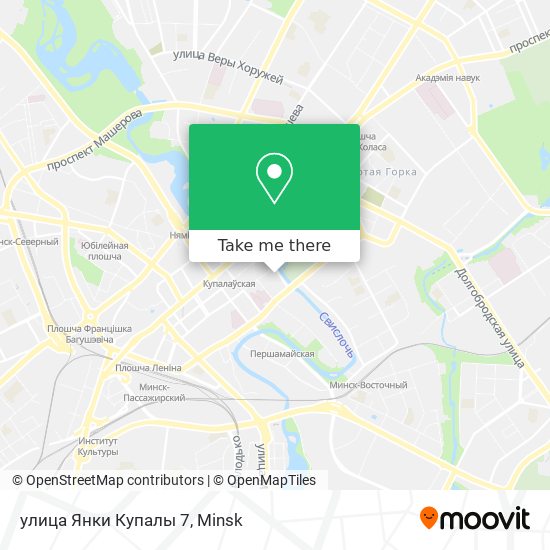 улица Янки Купалы 7 map