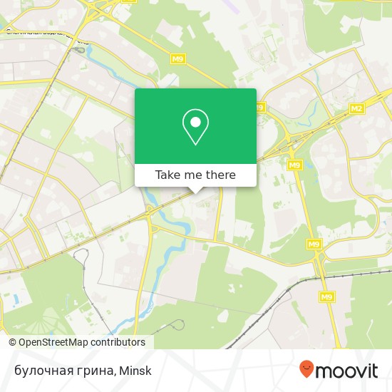 булочная грина map