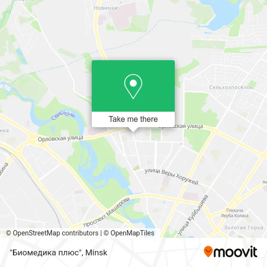 "Биомедика плюс" map