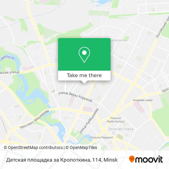 Детская площадка за Кропоткина, 114 map