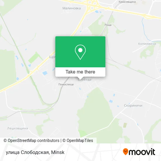 улица Слободская map