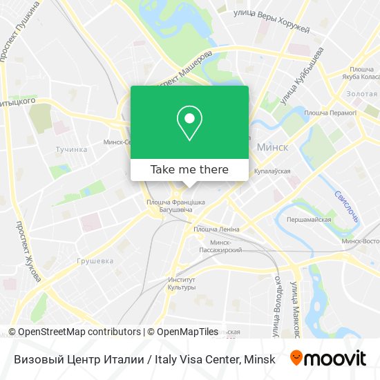 Визовый Центр Италии / Italy Visa Center map