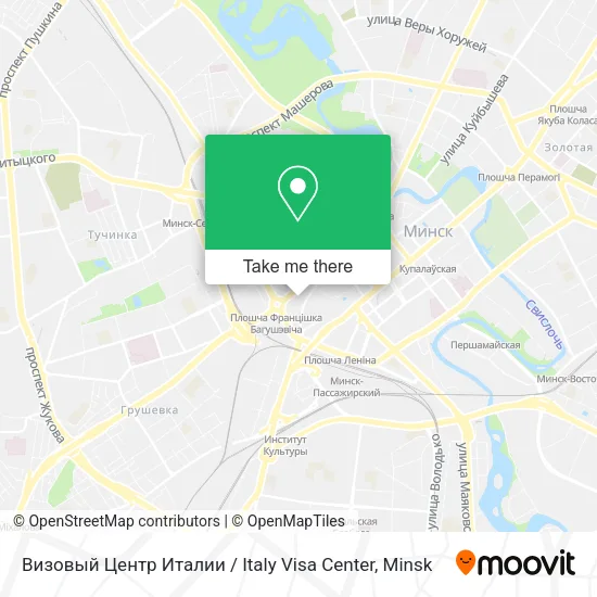 Визовый Центр Италии / Italy Visa Center map