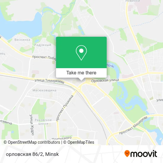 орловская 86/2 map