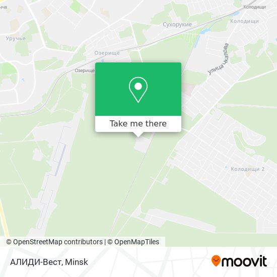 АЛИДИ-Вест map