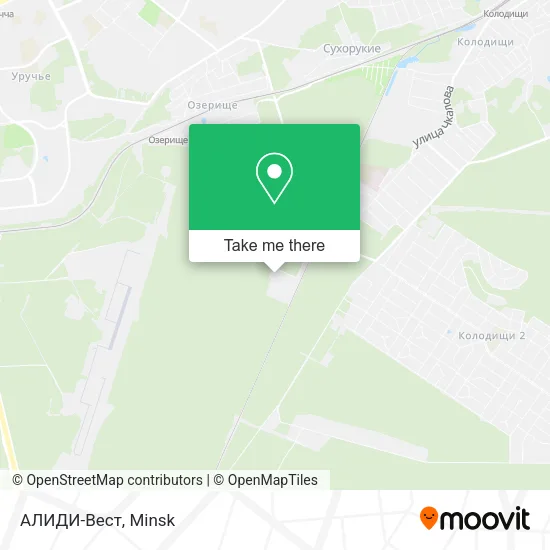 АЛИДИ-Вест map