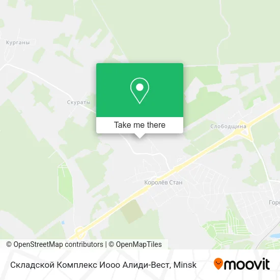 Складской Комплекс Иооо Алиди-Вест map