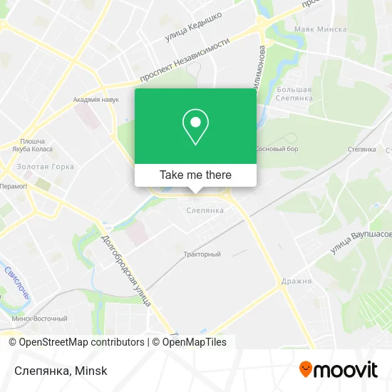 Слепянка map