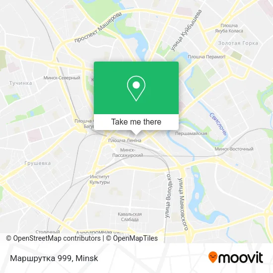 Маршрутка 999 map