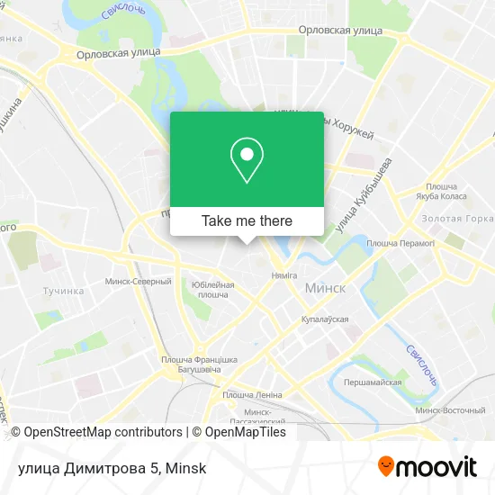 улица Димитрова 5 map