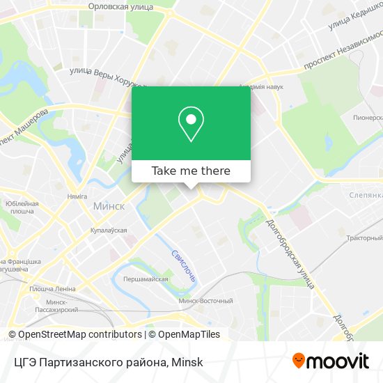 ЦГЭ Партизанского района map