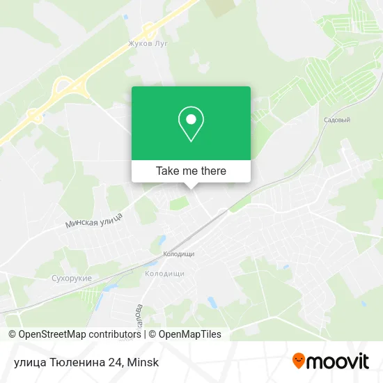 улица Тюленина 24 map