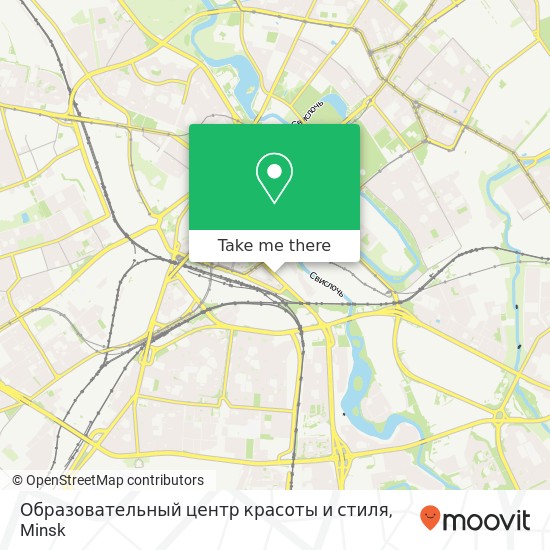 Образовательный центр красоты и стиля map