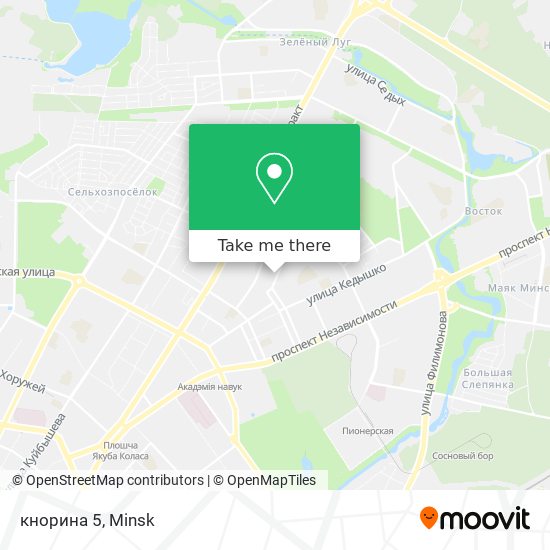 кнорина 5 map
