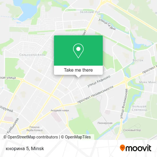 кнорина 5 map