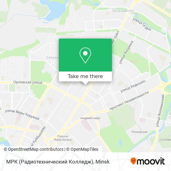 МРК (Радиотехнический Колледж) map