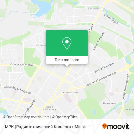 МРК (Радиотехнический Колледж) map
