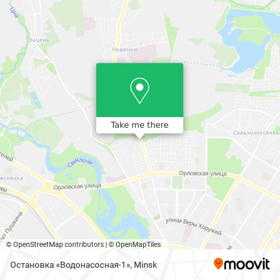 Остановка «Водонасосная-1» map