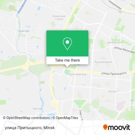 улица Притыцкого map