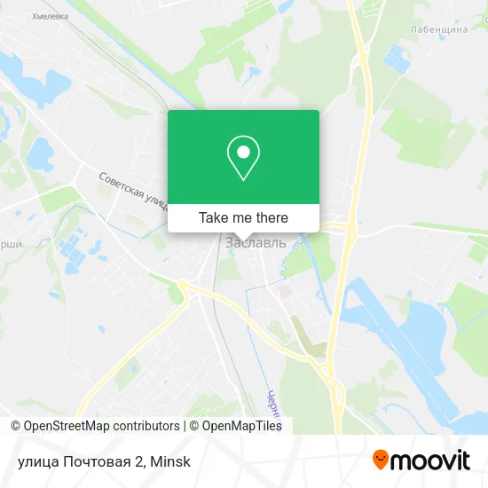 улица Почтовая 2 map