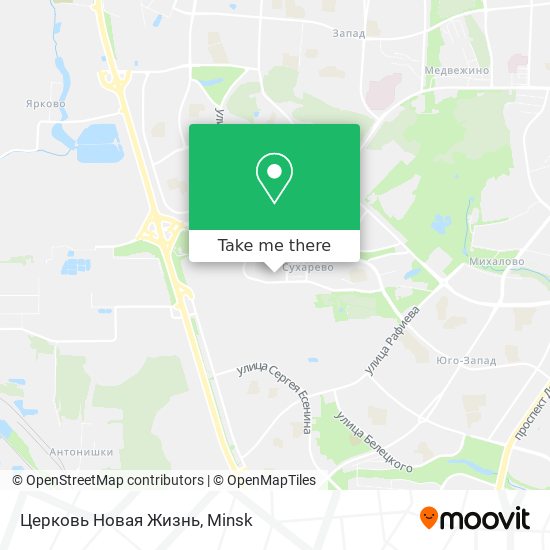 Церковь Новая Жизнь map