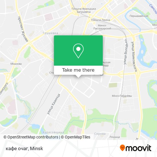 кафе очаг map