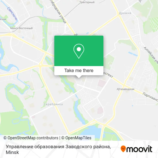 Управление образования Заводского района map