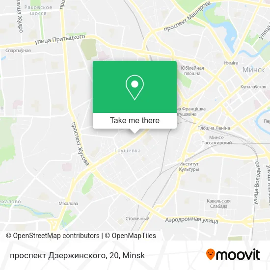проспект Дзержинского, 20 map