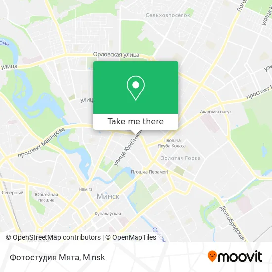 Фотостудия Мята map