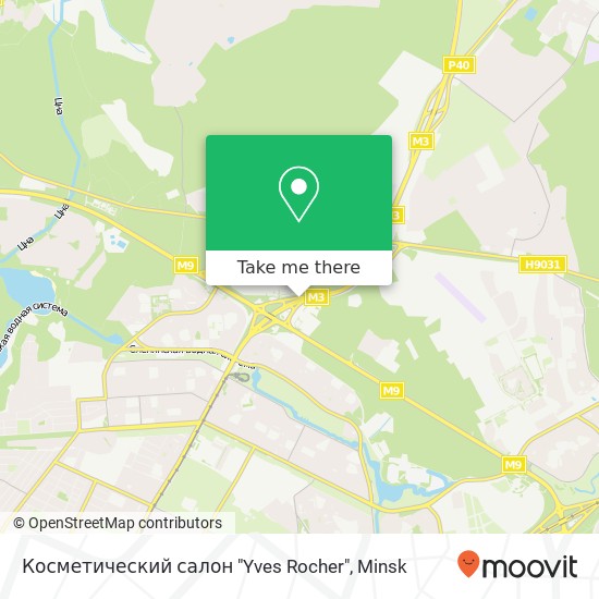 Косметический салон "Yves Rocher" map