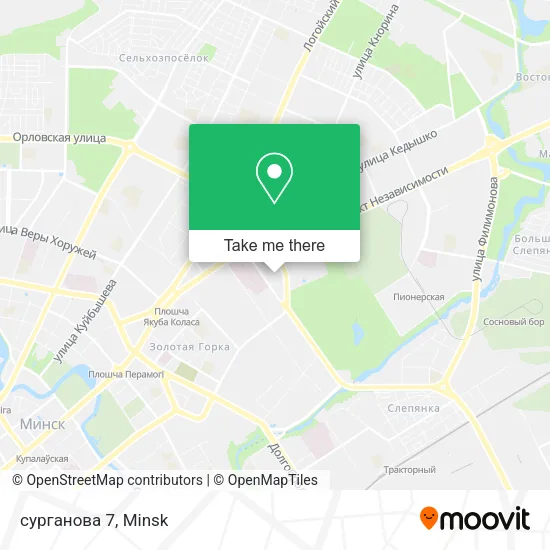 сурганова 7 map