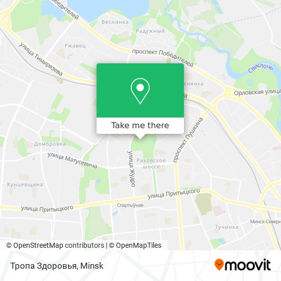 Тропа Здоровья map