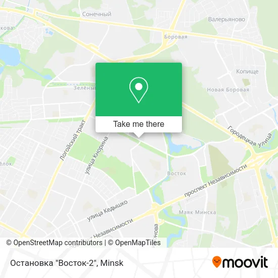 Остановка "Восток-2" map