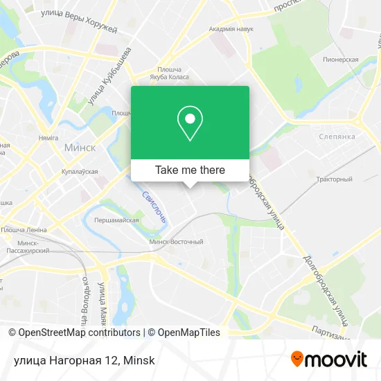 улица Нагорная 12 map